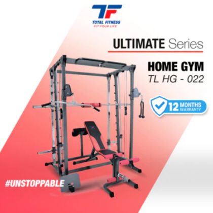 Alat Gym Power Rack Multigym TL-022 + Rubber Plate 40Kg