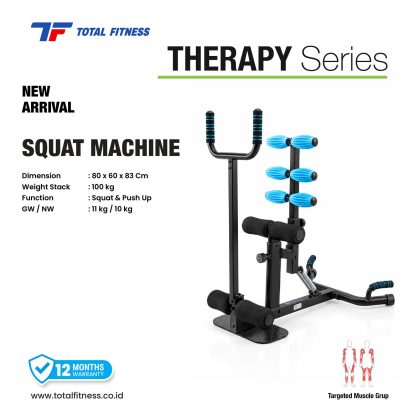 Squat Machine with Handle Multifungsi